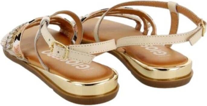 Gioseppo Flat Sandals Wit Dames