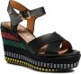 Gioseppo Frannie Hakken sandalen Black Dames - Thumbnail 2