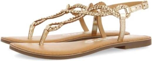 Gioseppo Gouden Sandalen Merignas Model Beige Dames