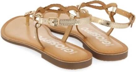 Gioseppo Gouden Sandalen Merignas Model Beige Dames