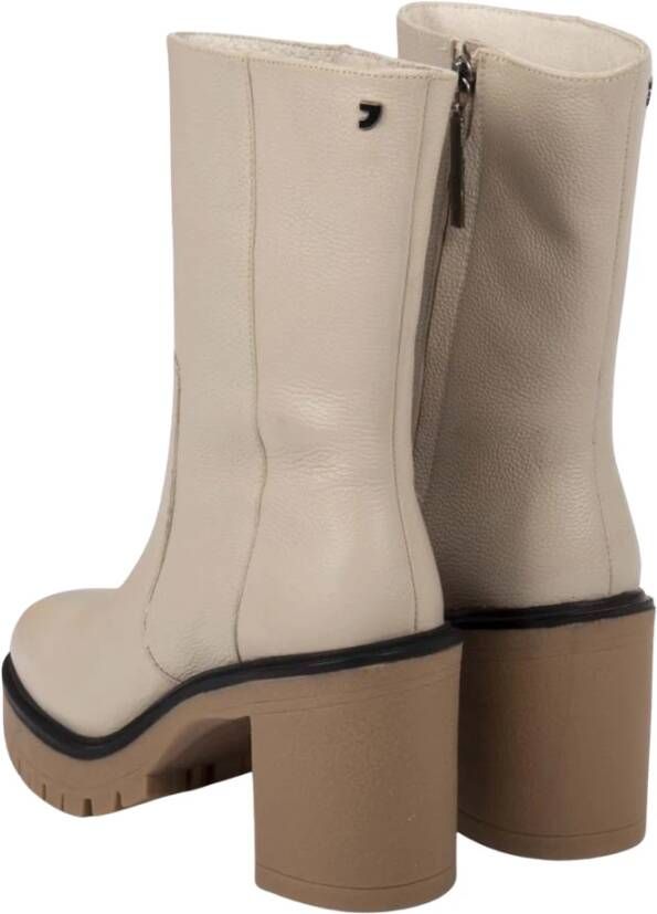 Gioseppo Heeled Boots Beige Dames