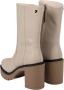 Gioseppo Ankle Boots Heeled Boots Beige Black Dames - Thumbnail 2