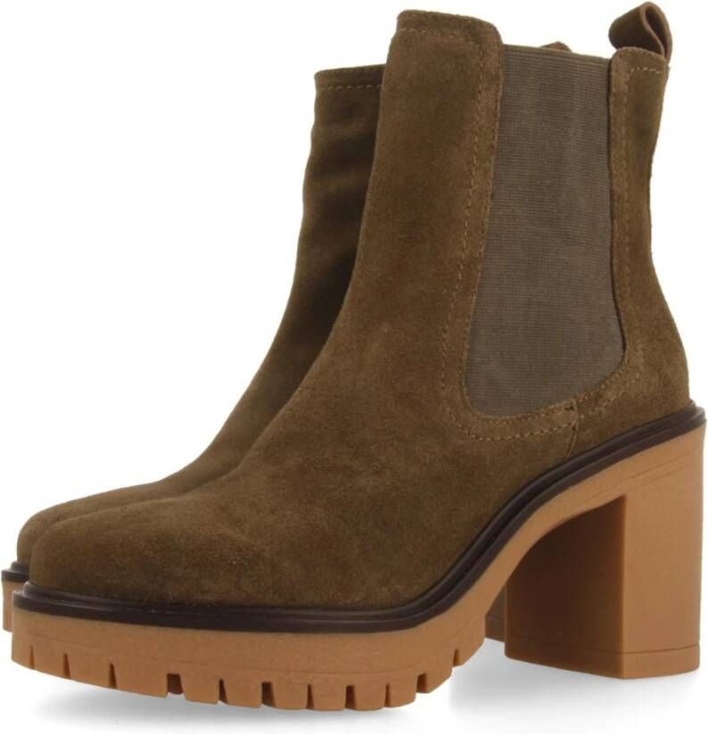 Gioseppo Heeled Boots Groen Dames