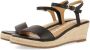 Gioseppo Leren Sandalen Yalaha 71701 Black Dames - Thumbnail 3