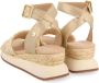 Gioseppo Stijlvolle Platte Sandalen voor Vrouwen Beige Dames - Thumbnail 4