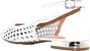 Gioseppo Gevlochten Leren Ballet Flats voor Vrouwen White Dames - Thumbnail 9