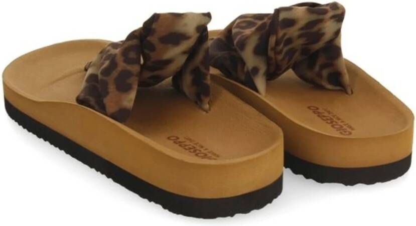 Gioseppo Slippers Brown Dames