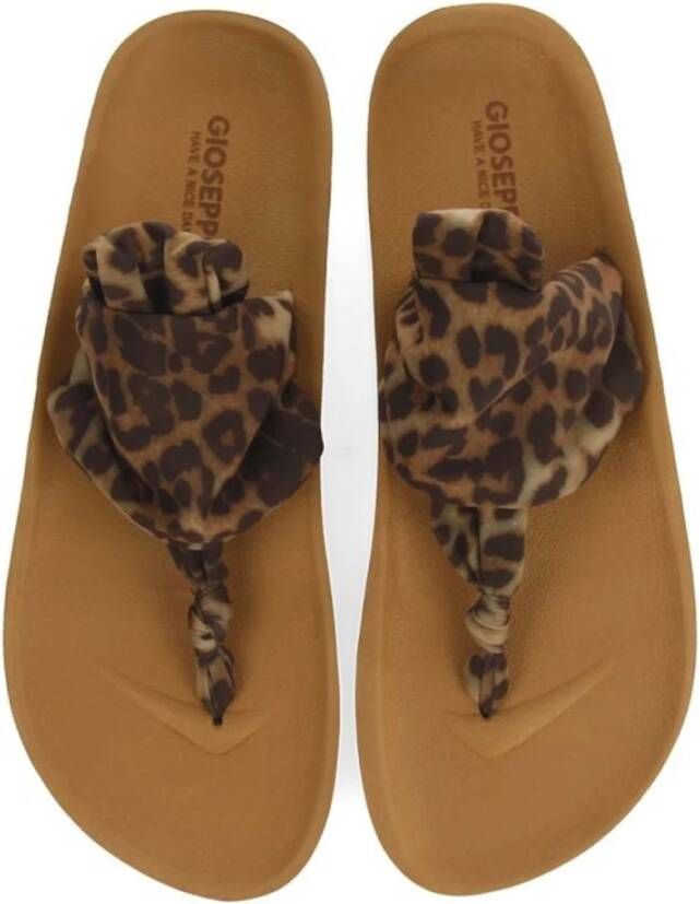 Gioseppo Slippers Brown Dames