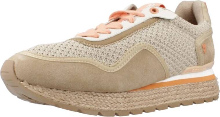 Gioseppo Stijlvolle Sneakers voor Modieuze Vrouwen Brown Dames