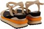 Gioseppo Sportieve Sleehak Sandalen Beige Dames - Thumbnail 3