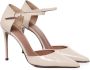 Giuliano Galiano Beige Patent Leren Hakken met Enkel Gesp Beige Dames - Thumbnail 2