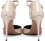 Giuliano Galiano Beige Patent Leren Hakken met Enkel Gesp Beige Dames - Thumbnail 3