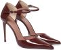 Giuliano Galiano Bordeaux Patent Leren Hakken Schoenen Purple Dames - Thumbnail 2