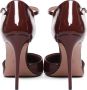 Giuliano Galiano Bordeaux Patent Leren Hakken Schoenen Purple Dames - Thumbnail 3