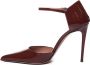 Giuliano Galiano Bordeaux Patent Leren Hakken Schoenen Purple Dames - Thumbnail 4