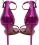 Giuliano Galiano Fuchsia Patent Leren Band Sandalen Pink Dames - Thumbnail 3