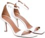 Giuliano Galiano Glamour Witte Sandalen Dunne Enkel Gesp White Dames - Thumbnail 2