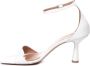 Giuliano Galiano Glamour Witte Sandalen Dunne Enkel Gesp White Dames - Thumbnail 4