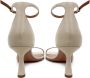 Giuliano Galiano Lina Kiss Kalfsleer Sandalen Beige Dames - Thumbnail 5