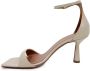 Giuliano Galiano Lina Kiss Kalfsleer Sandalen Beige Dames - Thumbnail 6