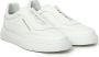 Giuliano Galiano Witte leren sneakers met logo White Heren - Thumbnail 2