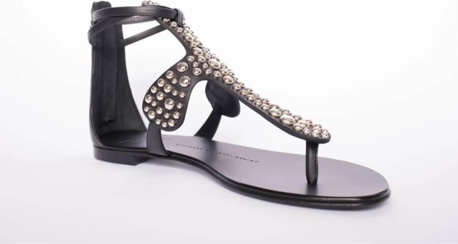 giuseppe zanotti Birelnero Geborduurde Sneakers Black Dames