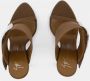 Giuseppe zanotti Bruine leren sandalen Ludhovica stijl Brown Dames - Thumbnail 4