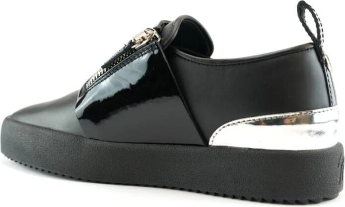 giuseppe zanotti Elegante Zwarte Schoenen voor Mannen Black Heren