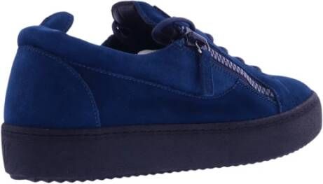 giuseppe zanotti Heren Sneakers May London Sc Men Blue Heren