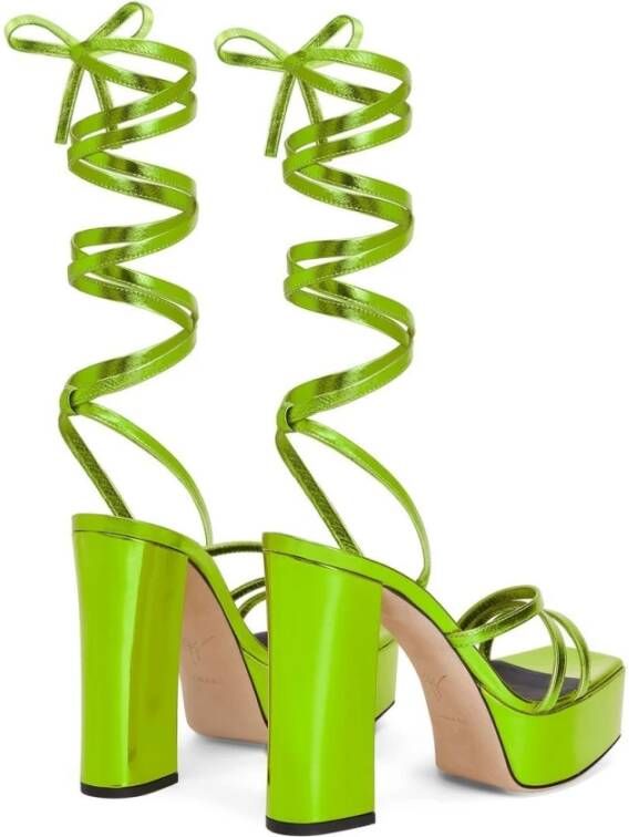 giuseppe zanotti High Heel Sandals Groen Dames