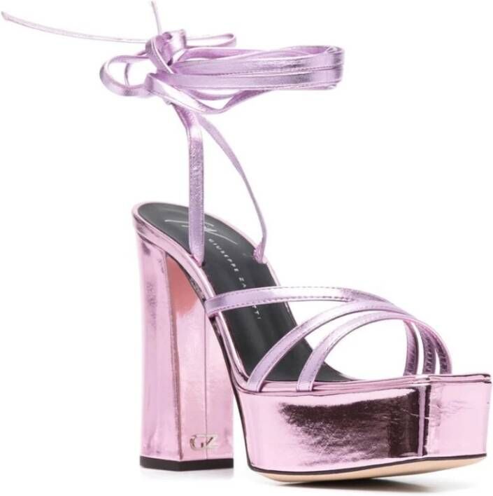 giuseppe zanotti High Heel Sandals Roze Dames