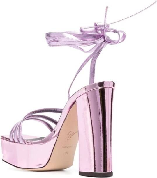 giuseppe zanotti High Heel Sandals Roze Dames