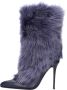 Giuseppe zanotti Laarzen Paars Purple Dames - Thumbnail 2