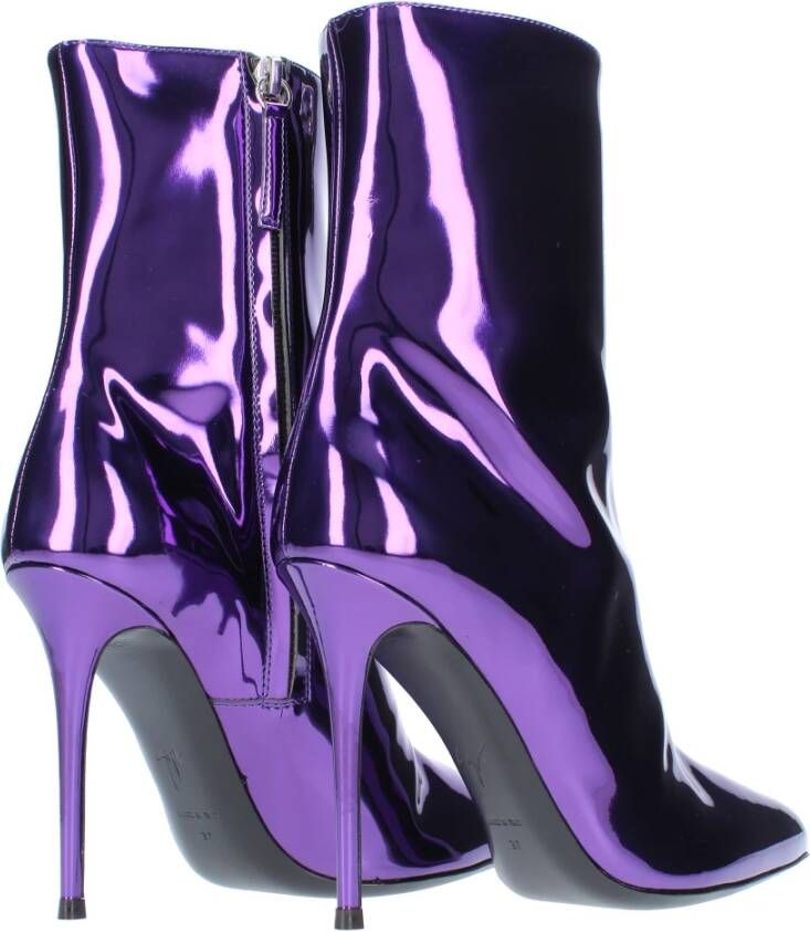 giuseppe zanotti Laarzen Paars Purple Dames