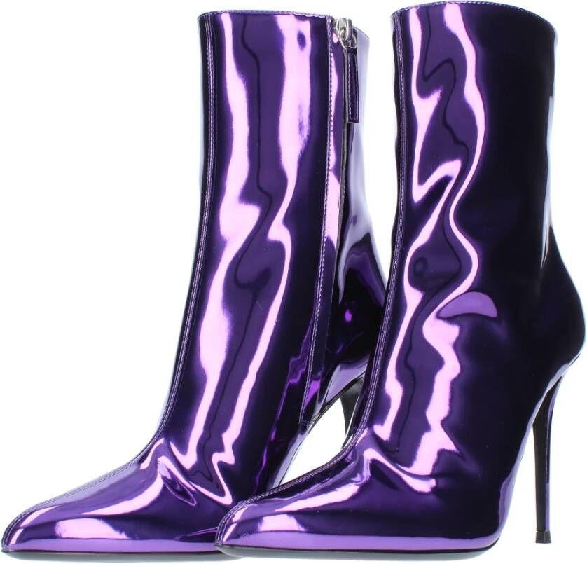 giuseppe zanotti Laarzen Paars Purple Dames