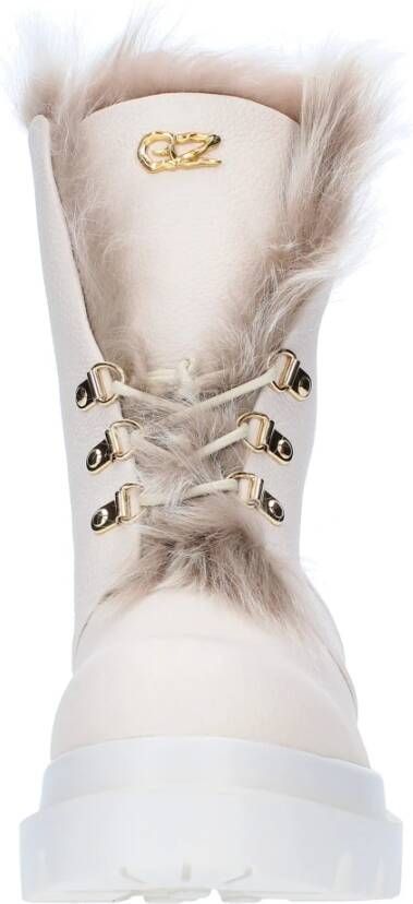 giuseppe zanotti Laarzen Wit White Dames