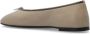 Giuseppe zanotti Leren balletflats Beige Dames - Thumbnail 5