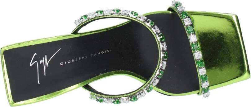 giuseppe zanotti Met hak Groen Green Dames