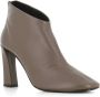 Giuseppe zanotti Fango Leren Enkellaarzen met Rits Gray Dames - Thumbnail 3