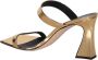 Giuseppe zanotti Open Teen Leren Sandalen Twee Band Yellow Dames - Thumbnail 3