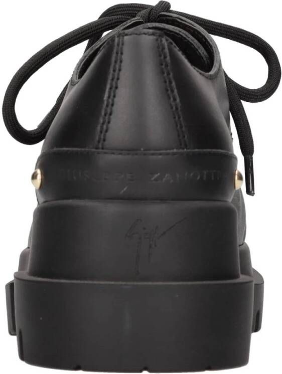 giuseppe zanotti Platte schoenen Zwart Black Dames