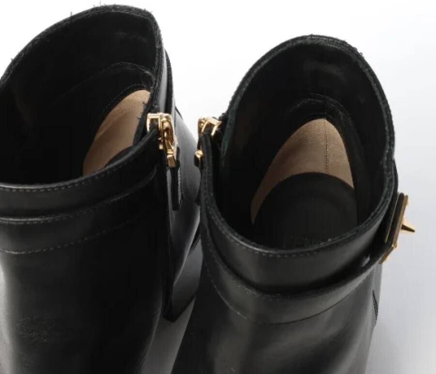 Giuseppe Zanotti Pre-owned Canvas flats Black Dames