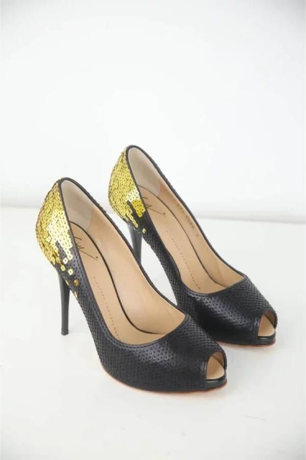 Giuseppe Zanotti Pre-owned Canvas heels Black Dames