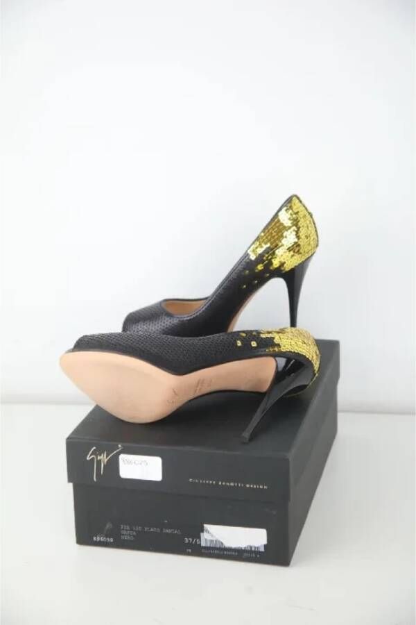 Giuseppe Zanotti Pre-owned Canvas heels Black Dames