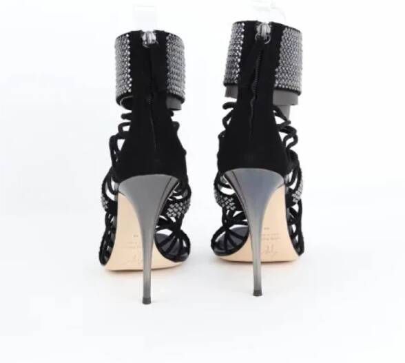 Giuseppe Zanotti Pre-owned Canvas heels Black Dames