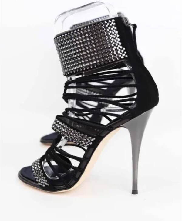 Giuseppe Zanotti Pre-owned Canvas heels Black Dames