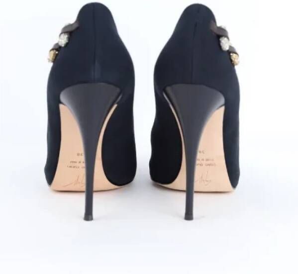 Giuseppe Zanotti Pre-owned Canvas heels Black Dames