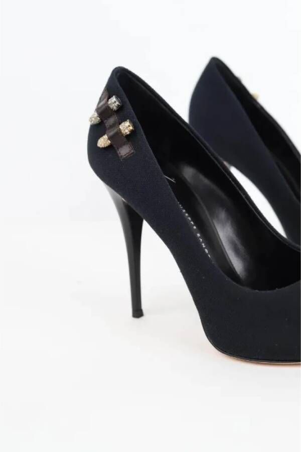 Giuseppe Zanotti Pre-owned Canvas heels Black Dames