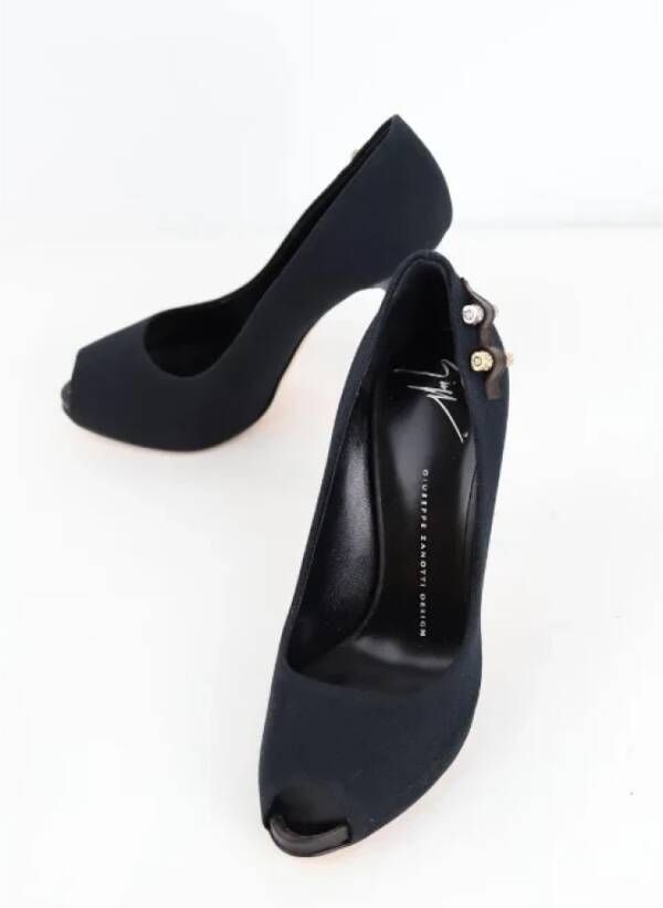 Giuseppe Zanotti Pre-owned Canvas heels Black Dames