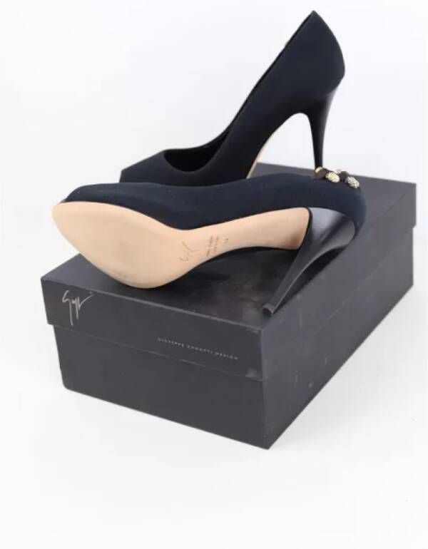 Giuseppe Zanotti Pre-owned Canvas heels Black Dames